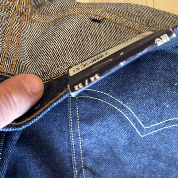 Levi's Men's Japanese selvaged Blue Slim Jeans 511 - Picture 3 of 7